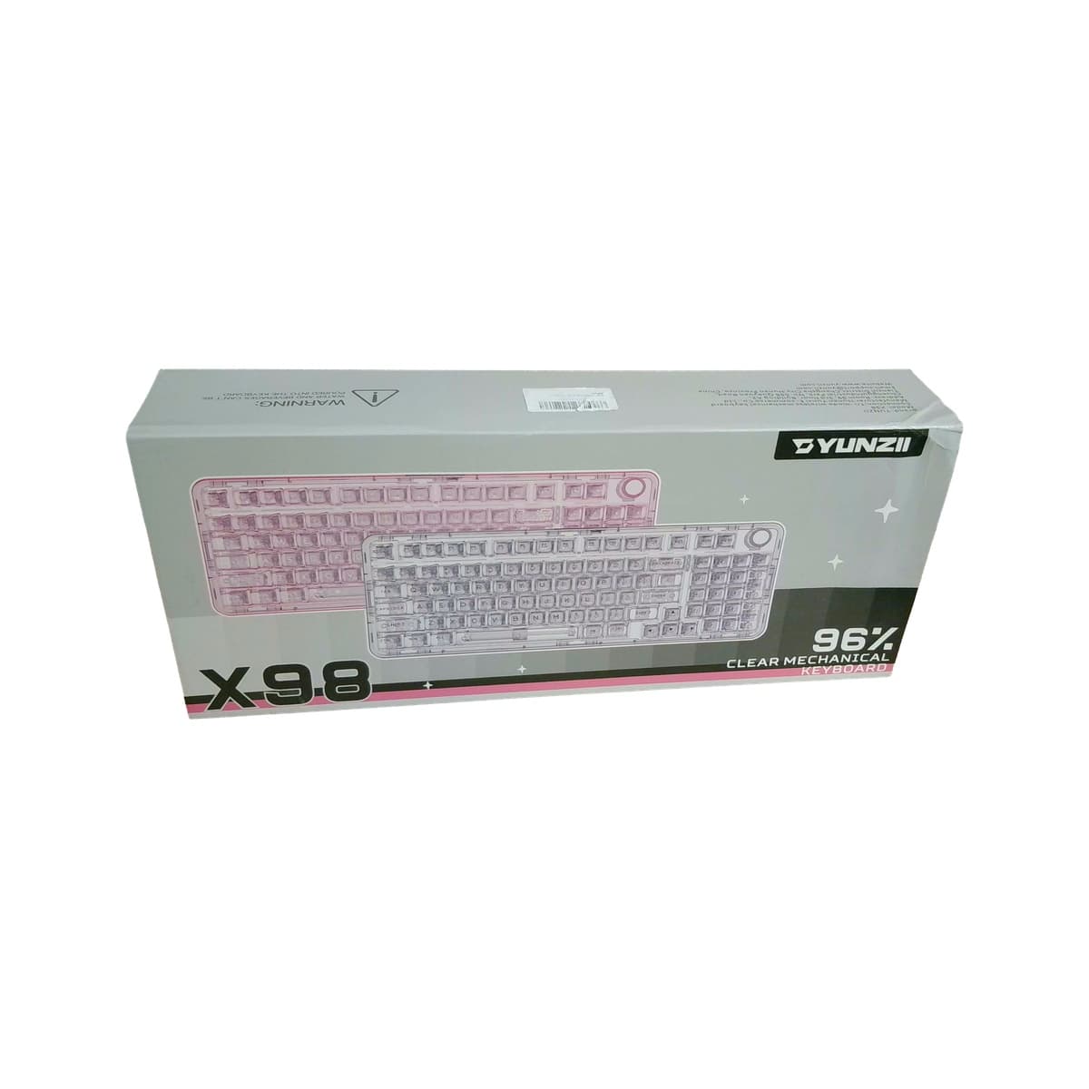 Klawiatura YUNZII X98 QMK/VIA BT/2.4G/USB-C White