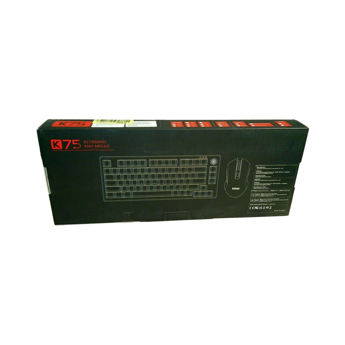 Zestaw RedThunder K75 Klawiatura i Mysz 75% BT/2.4G