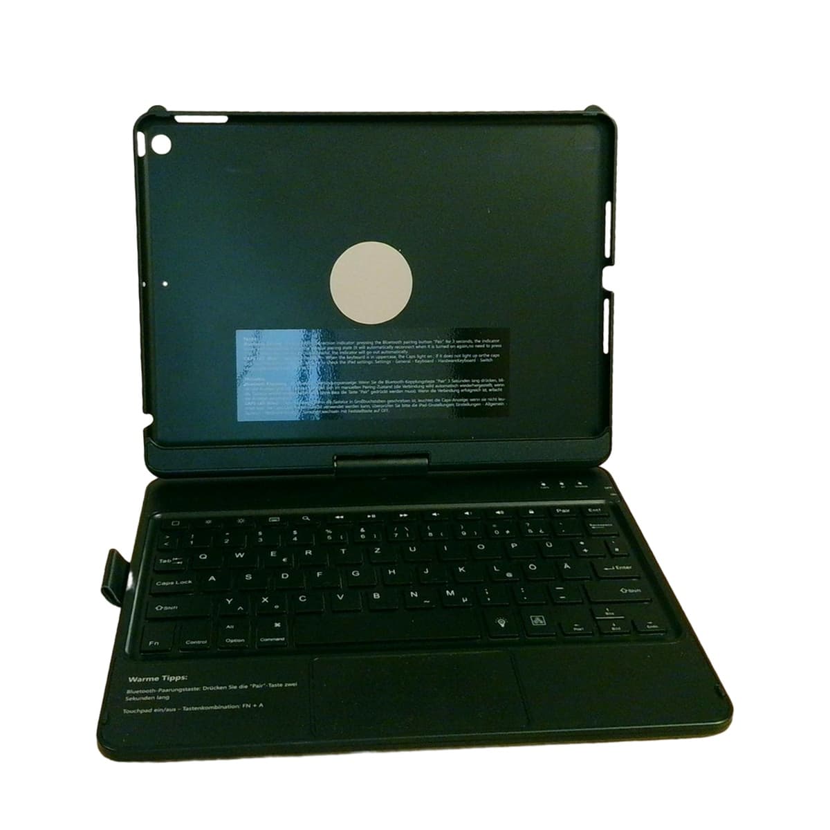 Etui z klawiaturą QWERTZ MMK do iPad 10.2 (7/8/9 gen) - powystawowe